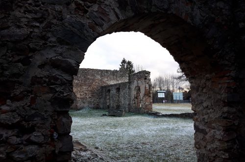 Ruiny huty Józef w Samsonowie